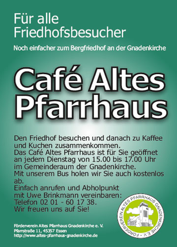 Cafe "Altes Pfarrhaus"